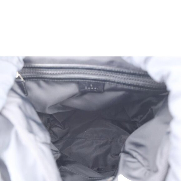 Gucci  L'Aveugle Par Amour Embroidered Techno Web Canvas Backpack Black - Picture 10 of 12